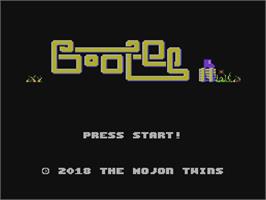 Title screen of Bootee on the Nintendo NES.