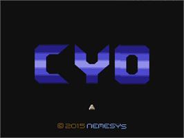 Title screen of CYO on the Nintendo NES.