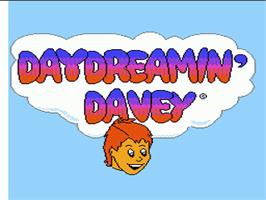Title screen of Day Dreamin' Davey on the Nintendo NES.
