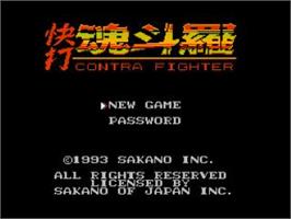 Title screen of G.i. Joe - A Real American Hero on the Nintendo NES.