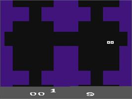 Title screen of Haunted House on the Nintendo NES.
