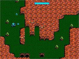 Title screen of King's Knight on the Nintendo NES.