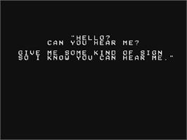 Title screen of Void, The on the Nintendo NES.