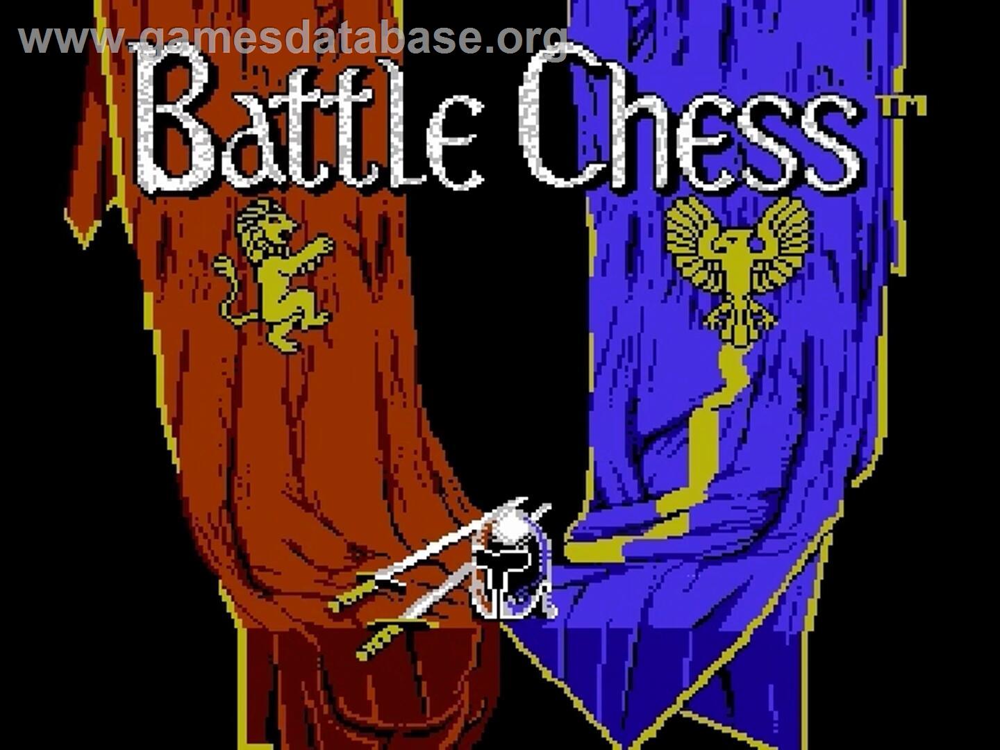 Battle Chess - Nintendo NES - Artwork - Title Screen