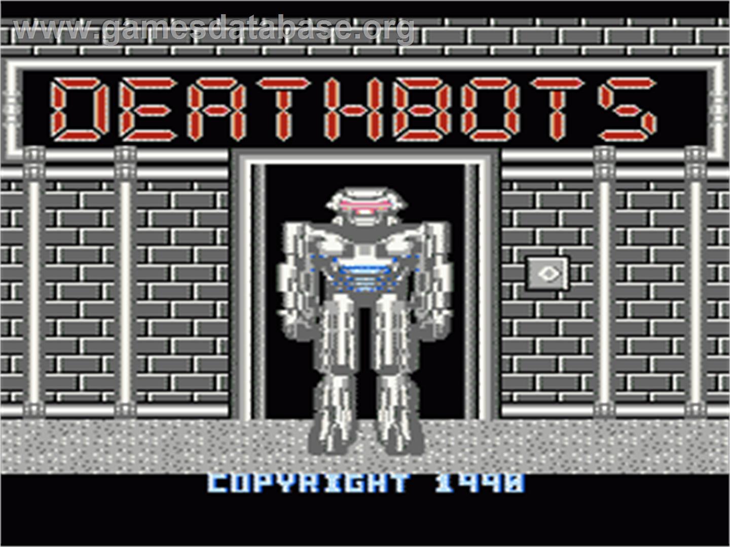 Deathbots - Nintendo NES - Artwork - Title Screen