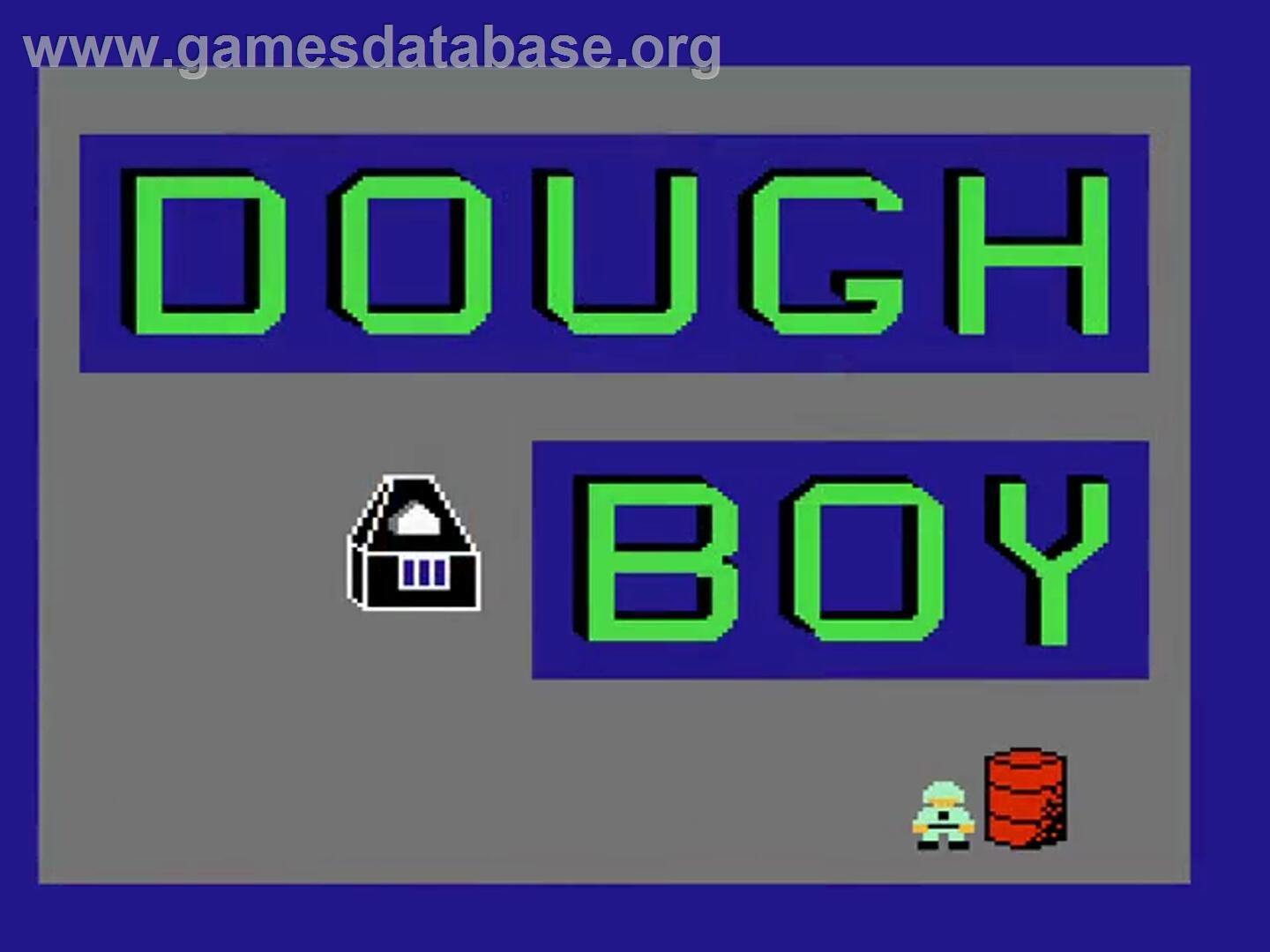 Dough Boy - Nintendo NES - Artwork - Title Screen