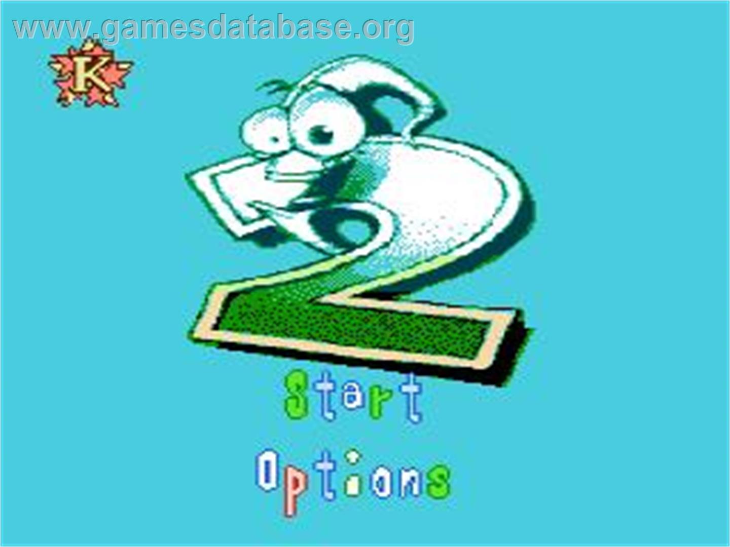 Earthworm Jim 2 - Nintendo NES - Artwork - Title Screen
