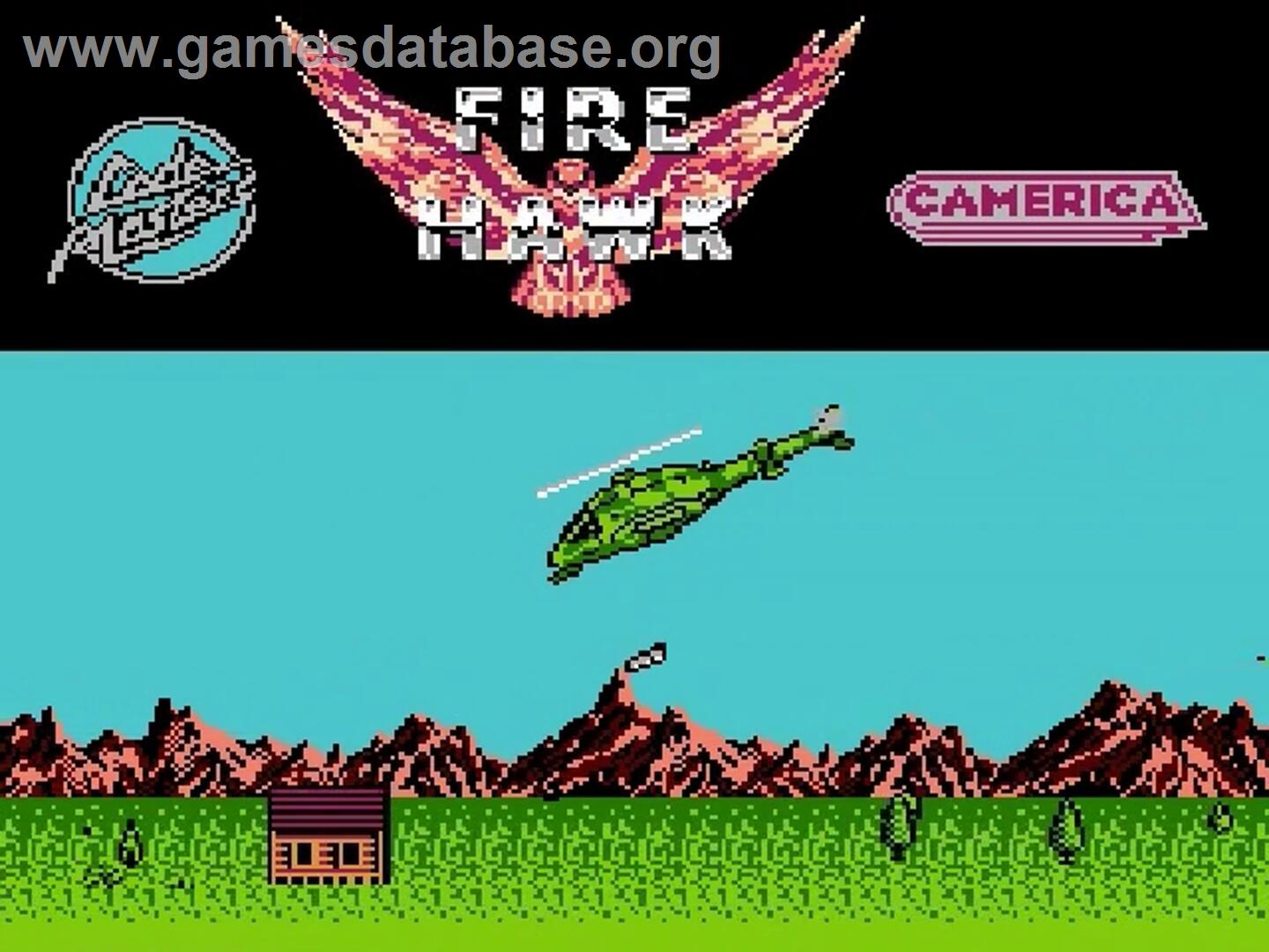 Firehawk - Nintendo NES - Artwork - Title Screen