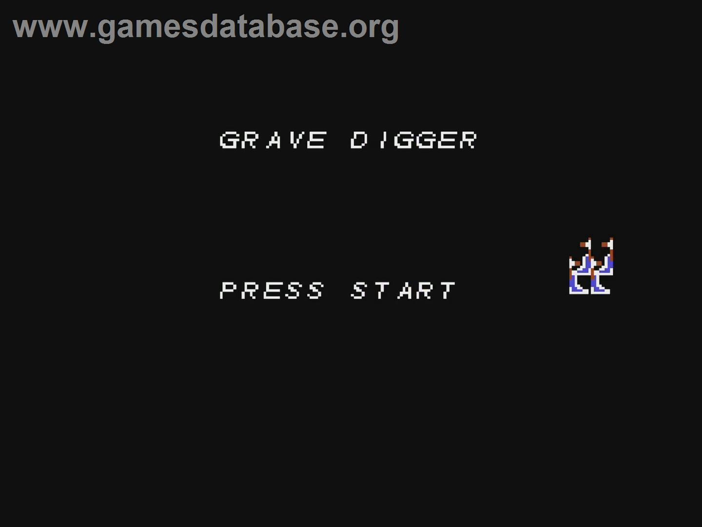 Gravedigger - Nintendo NES - Artwork - Title Screen