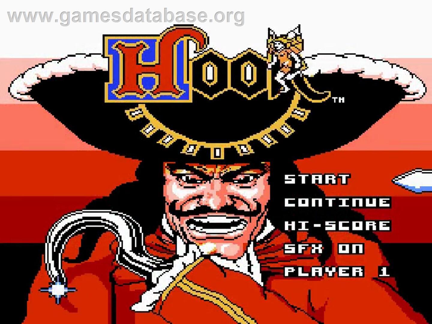 Hook - Nintendo NES - Artwork - Title Screen