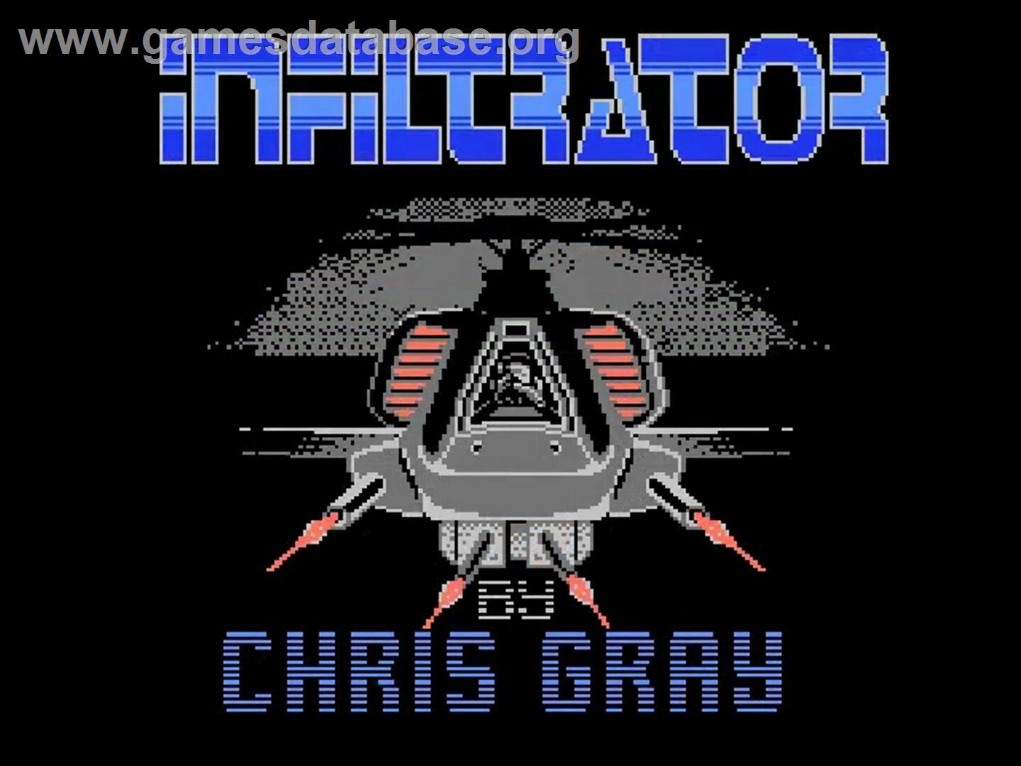Infiltrator - Nintendo NES - Artwork - Title Screen