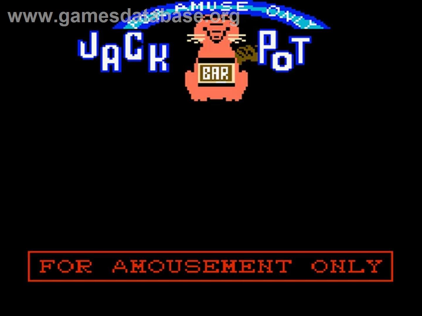 Jackpot - Nintendo NES - Artwork - Title Screen