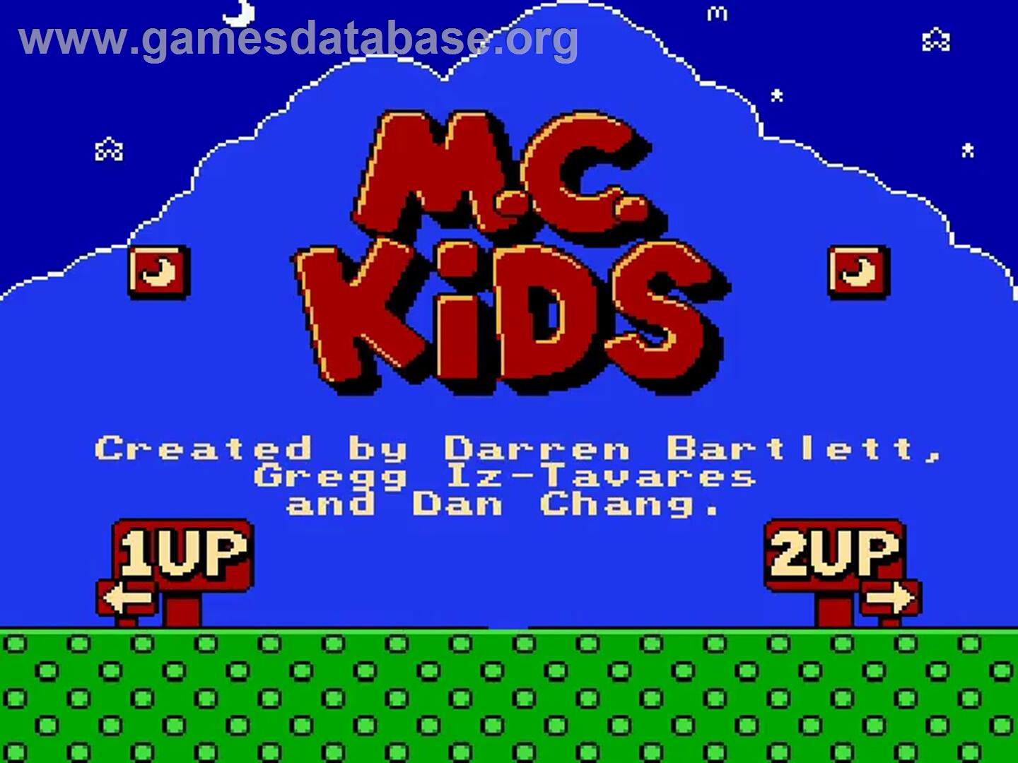 McDonaldland - Nintendo NES - Artwork - Title Screen