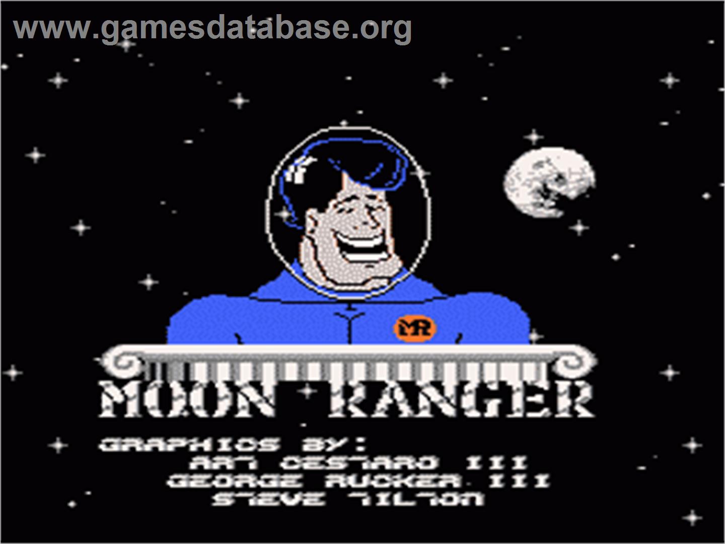 Moon Ranger - Nintendo NES - Artwork - Title Screen