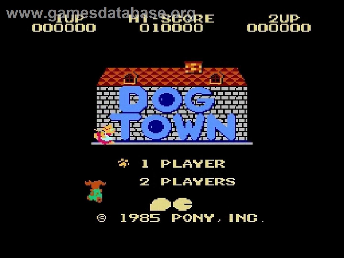 Onyanko Town - Nintendo NES - Artwork - Title Screen