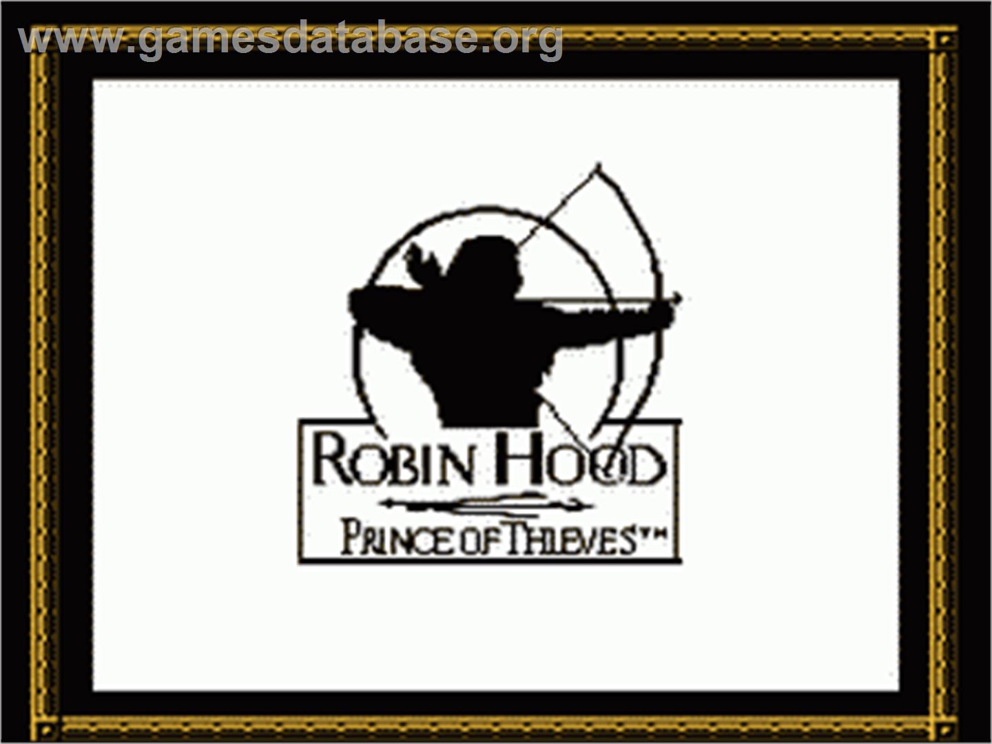Robin Hood: Prince of Thieves - Nintendo NES - Artwork - Title Screen