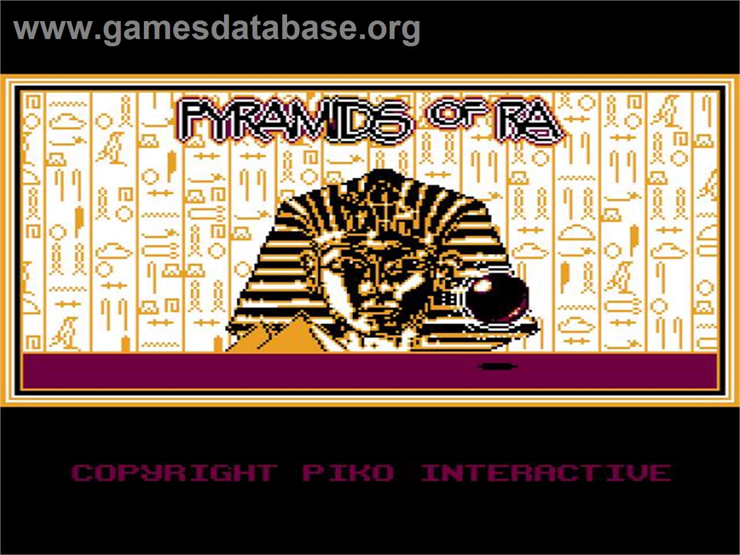 Scarabeus - Nintendo NES - Artwork - Title Screen