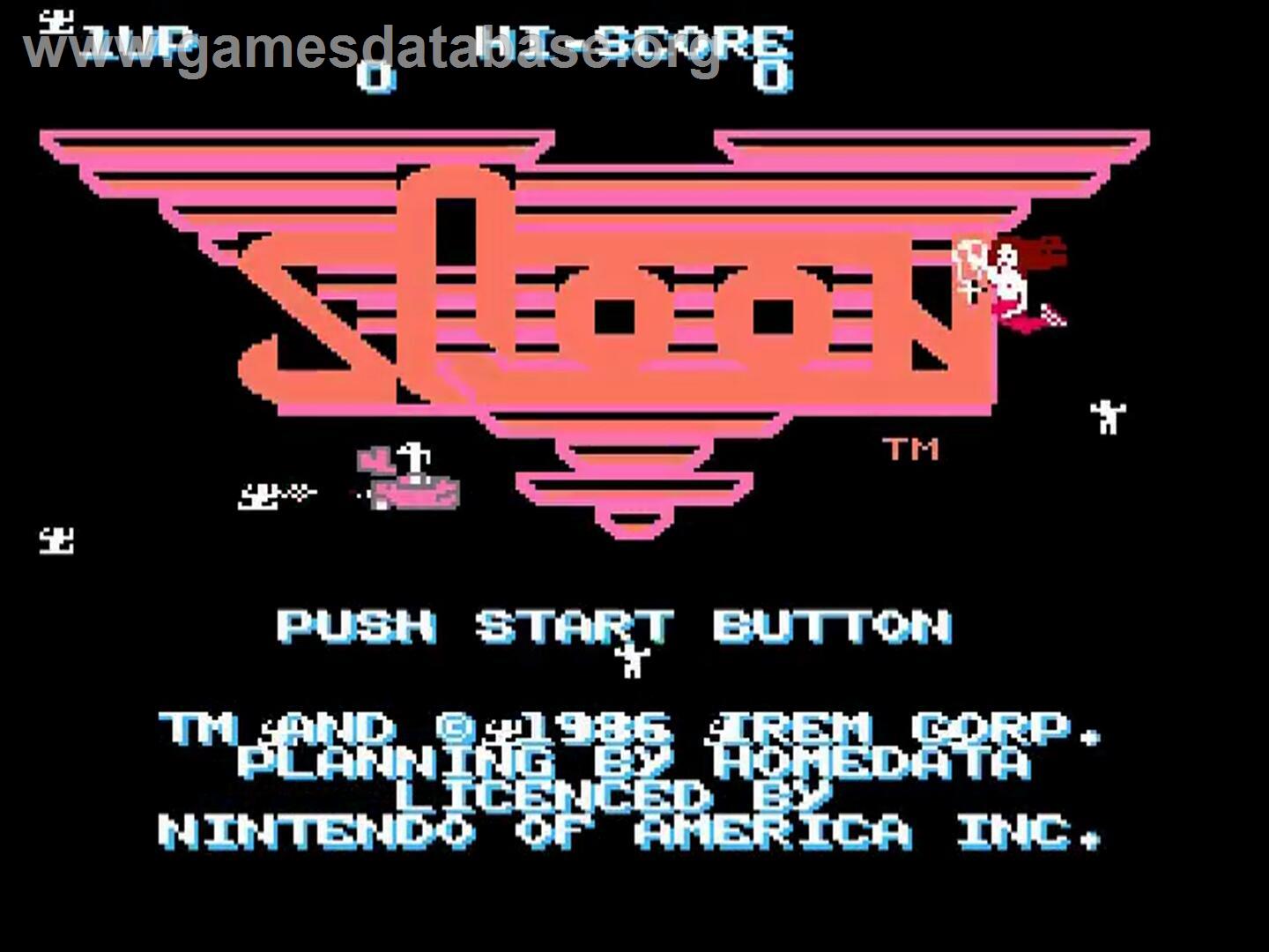 Sqoon - Nintendo NES - Artwork - Title Screen