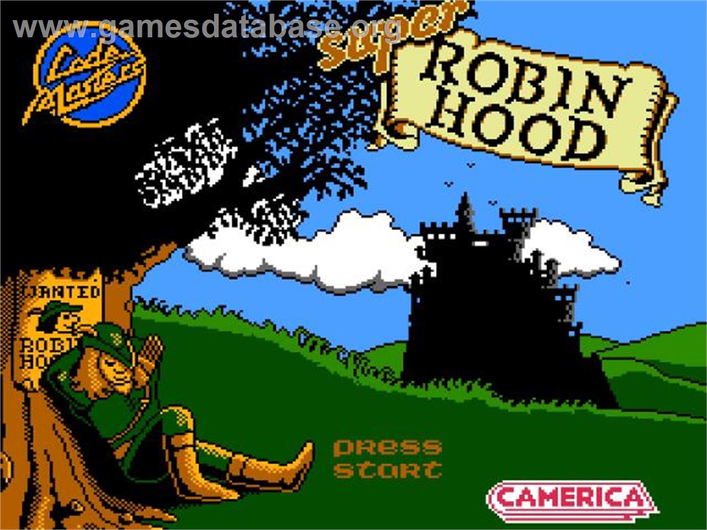 Super Robin Hood - Nintendo NES - Artwork - Title Screen