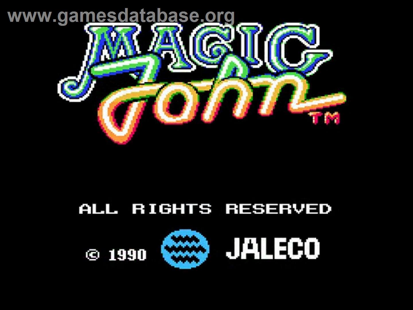 Totally Rad - Nintendo NES - Artwork - Title Screen