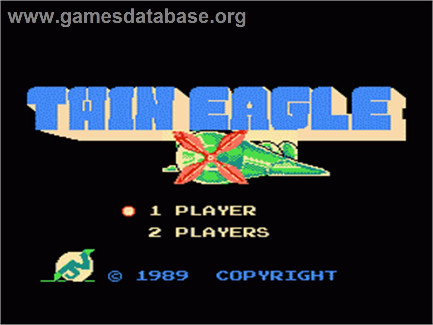 Twin Eagle - Revenge Joe's Brother - Nintendo NES - Artwork - Title Screen