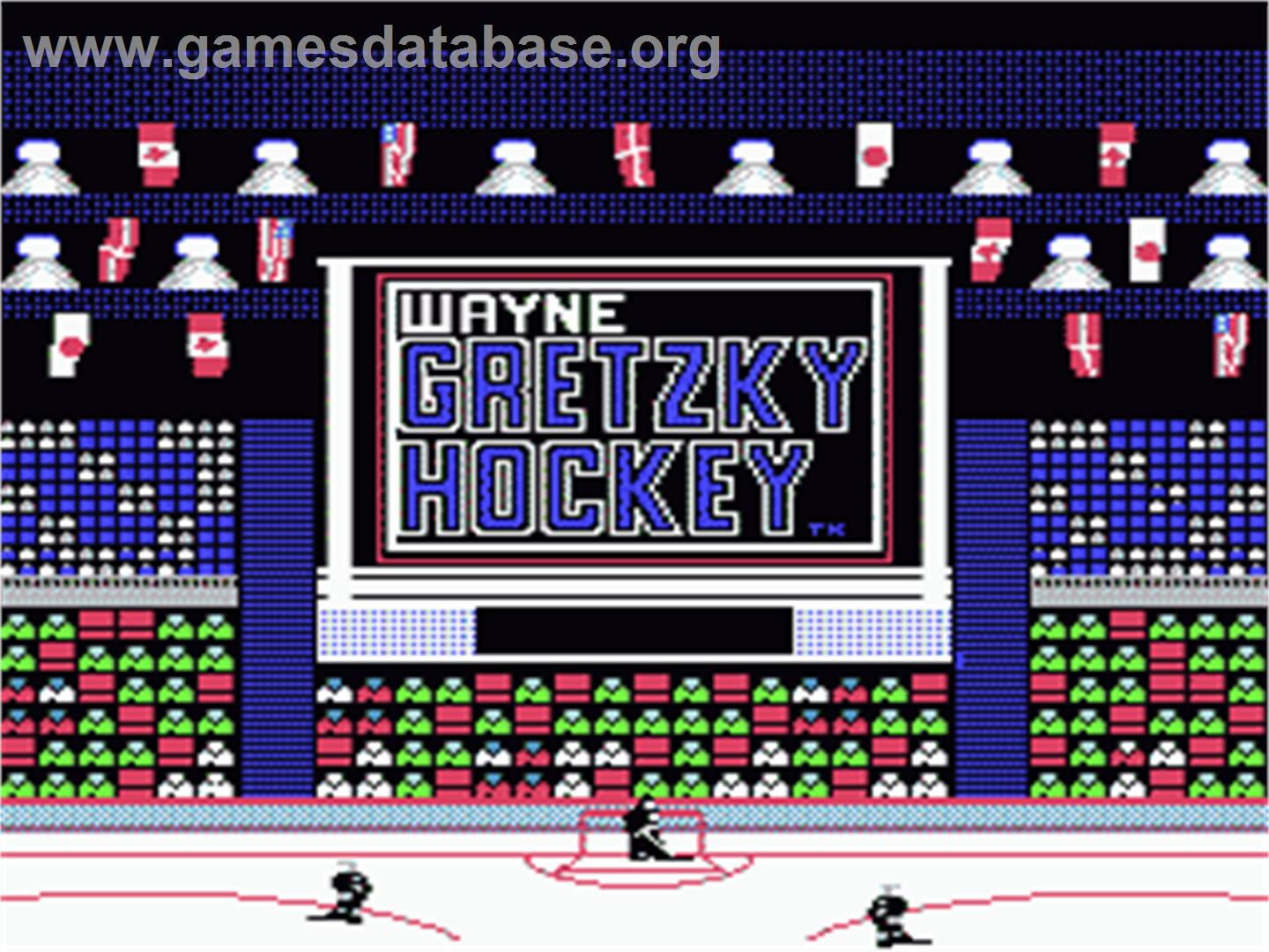 Wayne Gretzky Hockey - Nintendo NES - Artwork - Title Screen