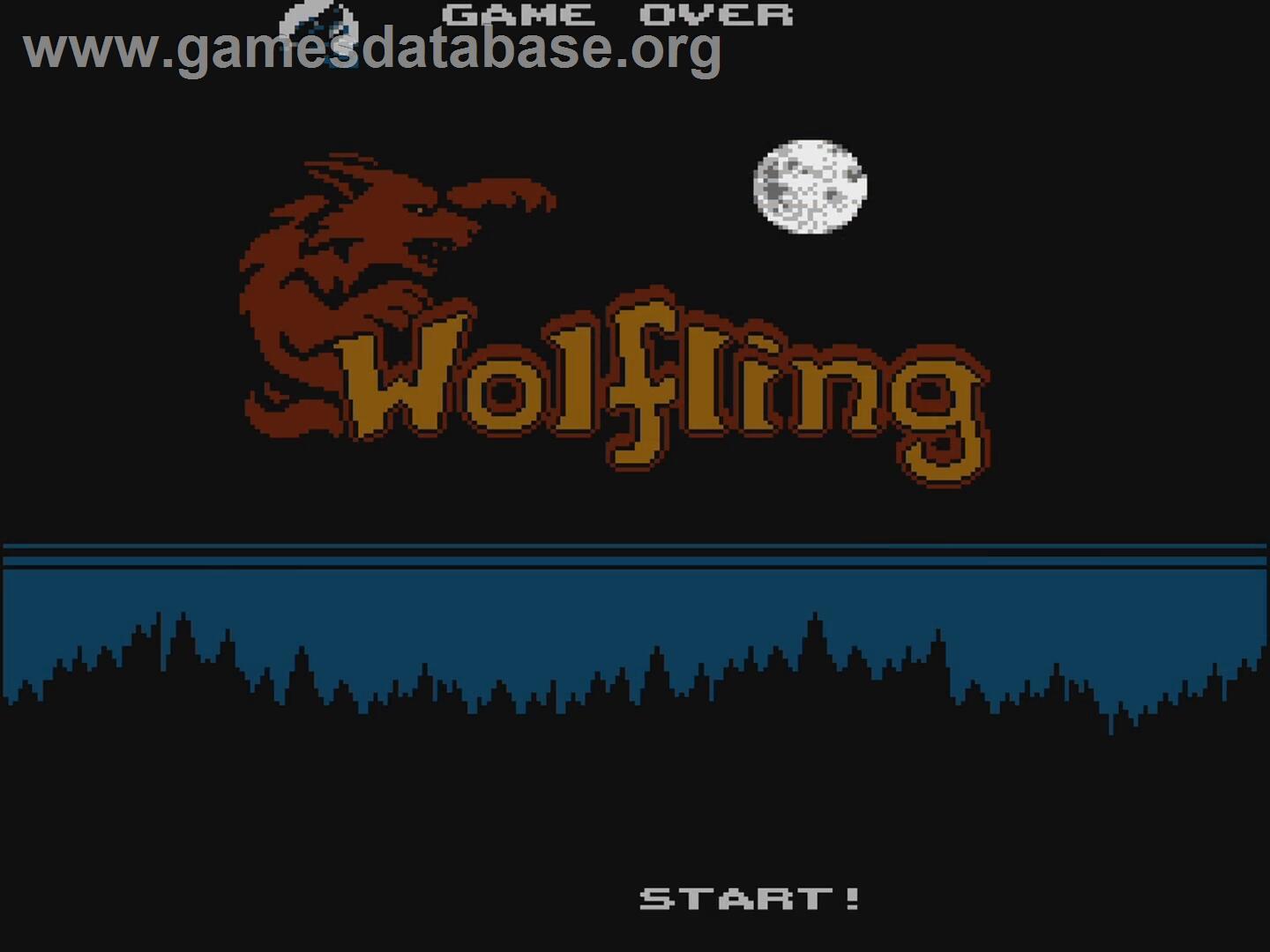 Wolfling - Nintendo NES - Artwork - Title Screen