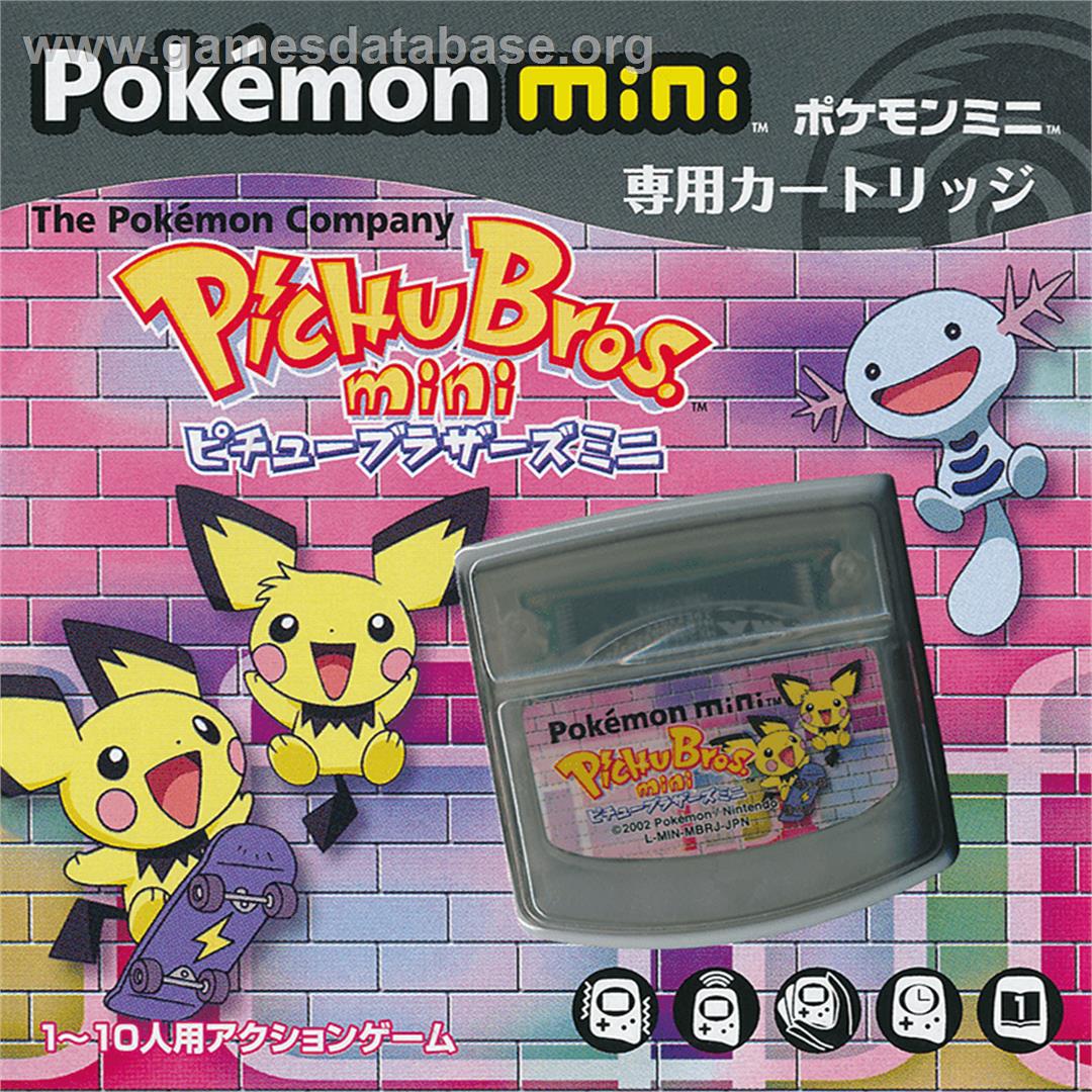 Pichu Bros. Mini - Nintendo Pokemon Mini - Artwork - Box