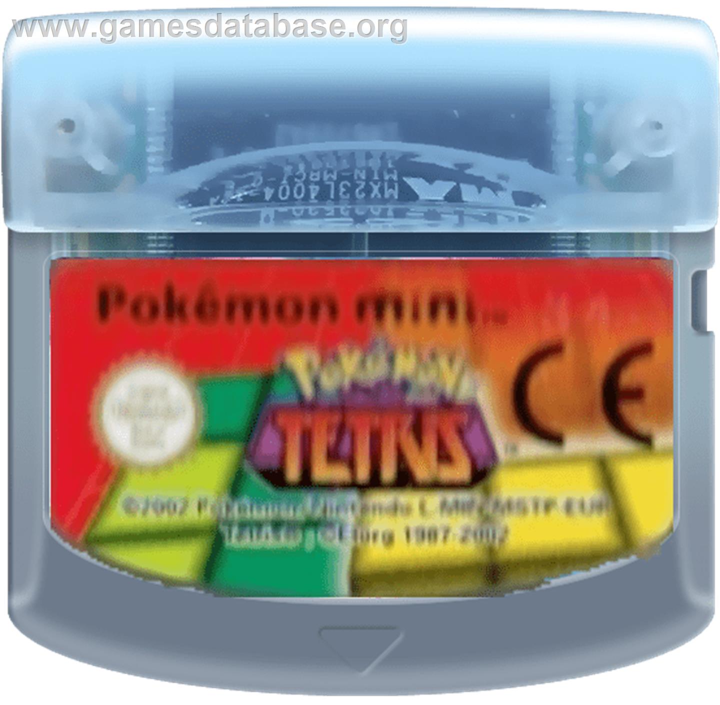 Pokemon Tetris - Nintendo Pokemon Mini - Artwork - Cartridge