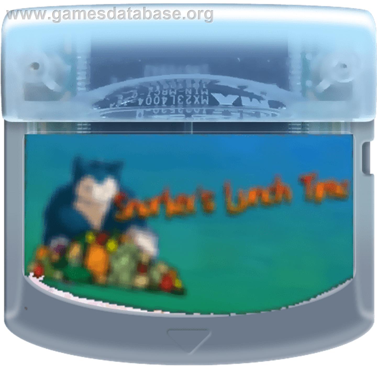 Snorlax's Lunch Time - Nintendo Pokemon Mini - Artwork - Cartridge