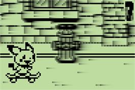 In game image of Pichu Bros. Mini on the Nintendo Pokemon Mini.