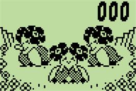 In game image of Pokemon Party Mini on the Nintendo Pokemon Mini.