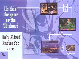 Advert for Adventures Of Batman And Robin, The on the Sega Genesis.