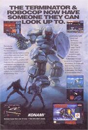 Advert for Cybernator on the Nintendo SNES.