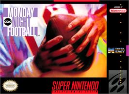 Box cover for Abc Monday Night Football on the Nintendo SNES.