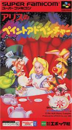 Box cover for Alice no Paint Adventure on the Nintendo SNES.