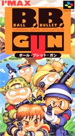 Box cover for Ball Bullet Gun: Survival Game Simulation on the Nintendo SNES.