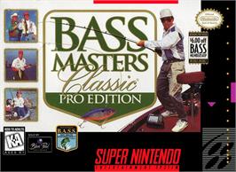 Box cover for Bass Masters Classic - Pro Edition on the Nintendo SNES.