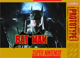 Box cover for Batman on the Nintendo SNES.
