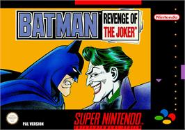 Box cover for Batman - Revenge Of The Joker on the Nintendo SNES.