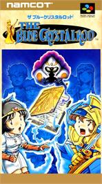Box cover for Blue Crystalrod, The on the Nintendo SNES.