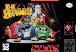 Box cover for Brainies, The on the Nintendo SNES.