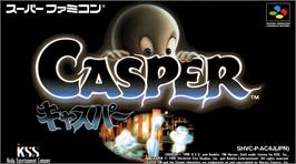 Box cover for Casper on the Nintendo SNES.