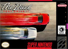 Box cover for Duel, The - Test Drive 2 on the Nintendo SNES.