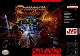 Box cover for Dungeon Master on the Nintendo SNES.