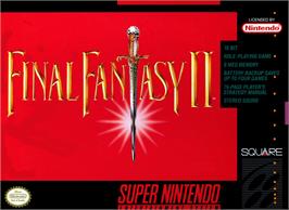 Box cover for Final Fantasy 2 on the Nintendo SNES.
