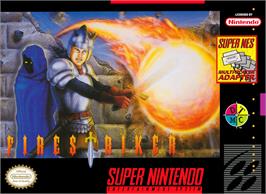 Box cover for Firestriker on the Nintendo SNES.