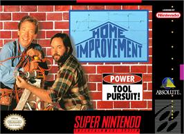 Box cover for Home Improvement - Power Tool Pursuit on the Nintendo SNES.