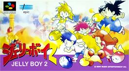Box cover for Jelly Boy 2 on the Nintendo SNES.