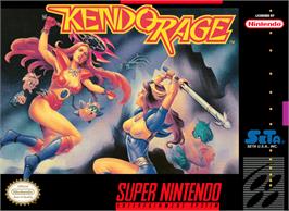 Box cover for Kendo Rage on the Nintendo SNES.